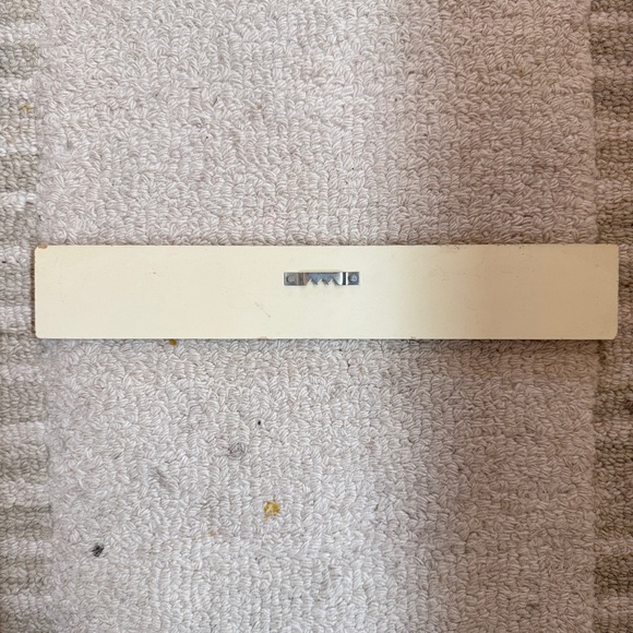 Decorative Wooden Wall Ruler With Folk Art Houses - Picture 3 of 3